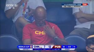 中国男篮今日生死战对阵波多黎各男篮 李凯尔父亲观看儿子国家队比赛