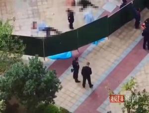南昌警方通报男子高楼坠落砸死路人：2人当场死亡