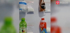 医院墙上直观展示饮料的含糖量，还是喝白开水吧