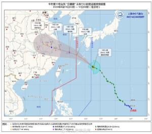 13号台风“贝碧嘉”将于16日凌晨到上午在浙北到上海一带登陆 华东迎强风暴雨考验