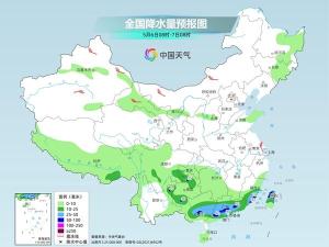 7日起南方新一輪降雨來襲 全國大部氣溫波動上升 警惕強對流天氣