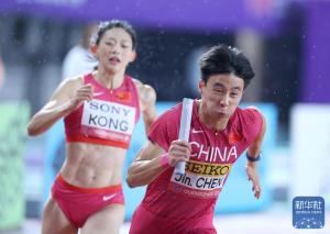 中國隊晉級男女混合4×100米接力決賽 四名選手攜手闖關