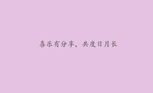 520文案 共度日月長