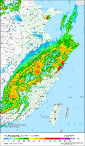 臺風(fēng)蝴蝶登陸后不散 多地暴雨破紀(jì)錄 南北系統(tǒng)“牽手”增勢