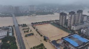貴州榕江城區(qū)被淹畫面曝光 洪水致緊急撤離