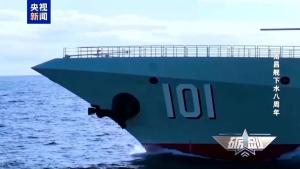 南昌艦以一對二逼退外艦意味什么 展現(xiàn)強大戰(zhàn)力