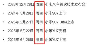 小米YU7的“瘋狂星期四” 營銷策略大揭秘