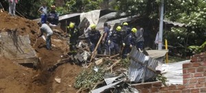 哥倫比亞山體滑坡已致23人死 救援仍在進(jìn)行