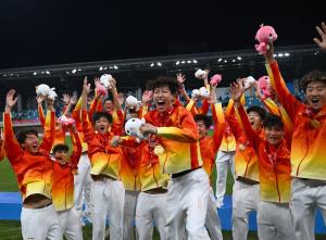 湖北队夺得全运会U20男足冠军 点球大战险胜广东