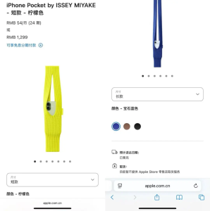 iPhonePocket柑橘色售罄 高价配件引发热议