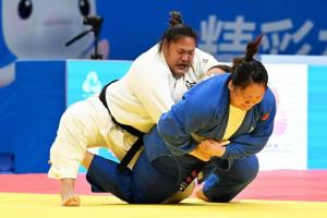 贾冰倩全运会柔道夺银：老娘你放心，干就完了！