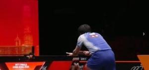 張本智和再次模仿樊振東慶祝動(dòng)作 表達(dá)對(duì)偶像的憧憬