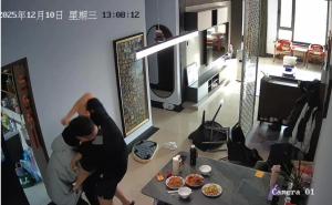 女子产子55天后被丈夫家暴 监控视频曝光引发热议