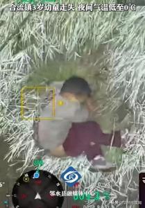 男童不慎走失救援队找回 深夜6小时搜寻成功