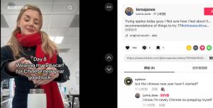 TikTok上掀起“当中国人很酷”的潮流 全球网友纷纷效仿中式生活