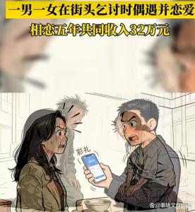 二人因乞讨相恋 5年共同收入32万 彩礼引发官司