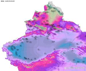 新疆阿勒泰近期何以冷过北极 极寒天气揭秘