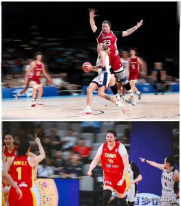 捷克女篮球员：防不住张子宇