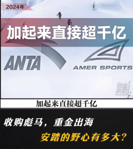 安踏收购彪马是野心还是豪赌？千亿帝国的增长困局