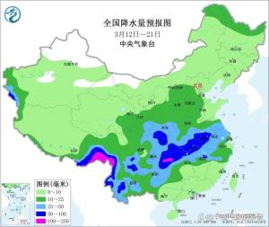 未来10天大范围桃花雨将影响南方，江南梅雨提前了？