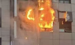 中国驻韩使馆看望火灾受伤中国公民 全力救治并查明原因