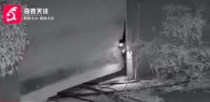 长沙一厂房监控设“鬼叫声”防盗 小偷刚进门就被吓跑