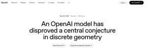 AI攻破80年数学难题 里程碑式突破