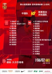 U19國足0比3不敵民主剛果U23 年齡差距顯挑戰(zhàn)