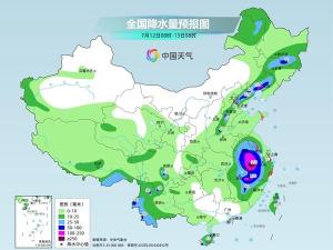 巴威的雨送到了东北 多地迎强降雨