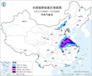 “白海豚”深入内陆 多地大风暴雨来袭 三预警齐发