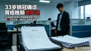 男子胃癌晚期被辞退公司被判赔11万 职场困境引热议