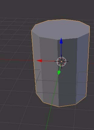 Blender怎么创建圆柱体