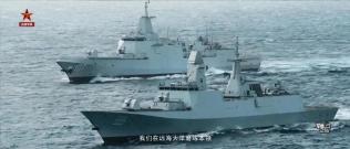 中国054B大曝光，EODAS装上了054B型护卫舰？