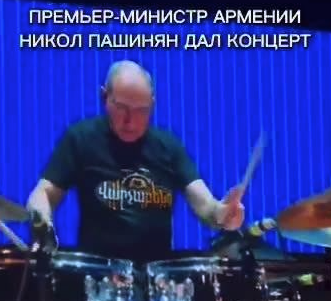 跨界玩乐队！亚美尼亚总理组乐队开演唱会
