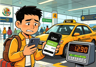 退錢(qián)哥剛落地墨西哥就被騙了 機(jī)場(chǎng)打車(chē)被宰十幾倍