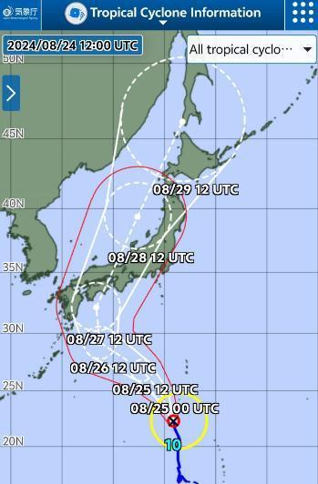 台风“珊珊”向日本靠近 四国岛或成登陆点