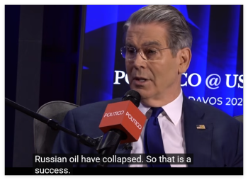 美财长用愚蠢一词羞辱欧洲 批评欧盟对印贸易合作