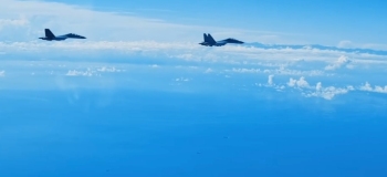 歼16飞行员说宝岛景色无以言表！