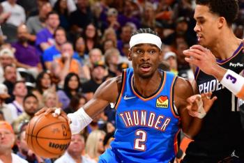 雷霆4比0横扫太阳晋级次轮 亚历山大闪耀全场