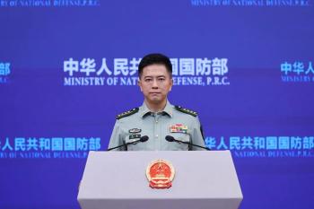 国防部:在台岛以东巡查正当必要 捍卫主权与海洋权益
