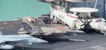 林肯号航母上F-35涂层脱落意味啥 隐身性能大打折扣