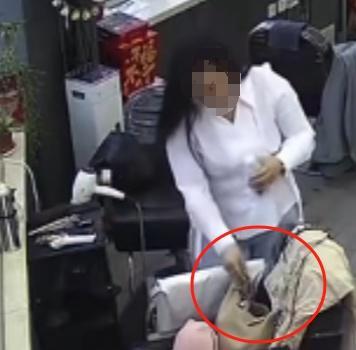 偷拿理发店千元剪刀女子被拘 盗窃行为受罚