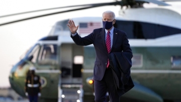 Biden back in Delaware with moving on his weekend to-do list