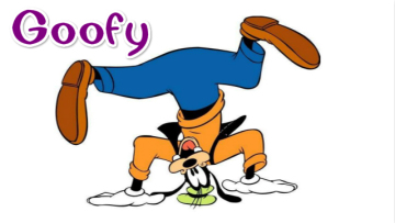 用中文说: "Goofy"