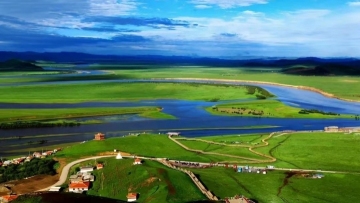 Amazing landscape patterns in southwest China wetland