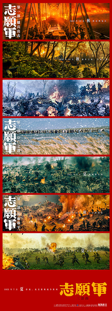 《志愿军：浴血和平》票房突破六亿 系列三部曲致敬英雄三载奋战