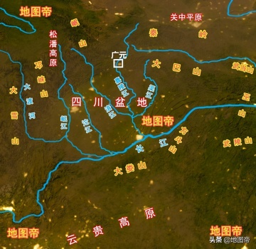 航拍广元盘龙机场，为什么取这个名字？