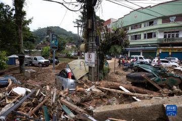 巴西里约州暴雨灾害致死人数升至117人