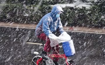 视频｜北京降雪加大“油门”，预计持续到今天深夜