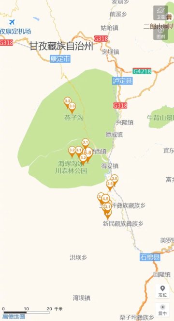 四川泸定地震已记录到余震2715次，最大4.5级